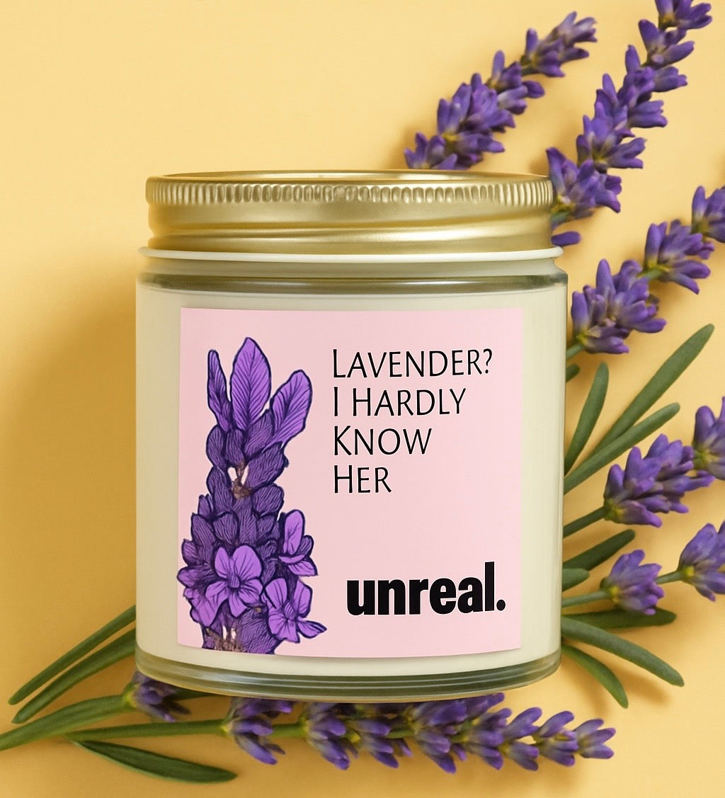 Lavender Scented Candle