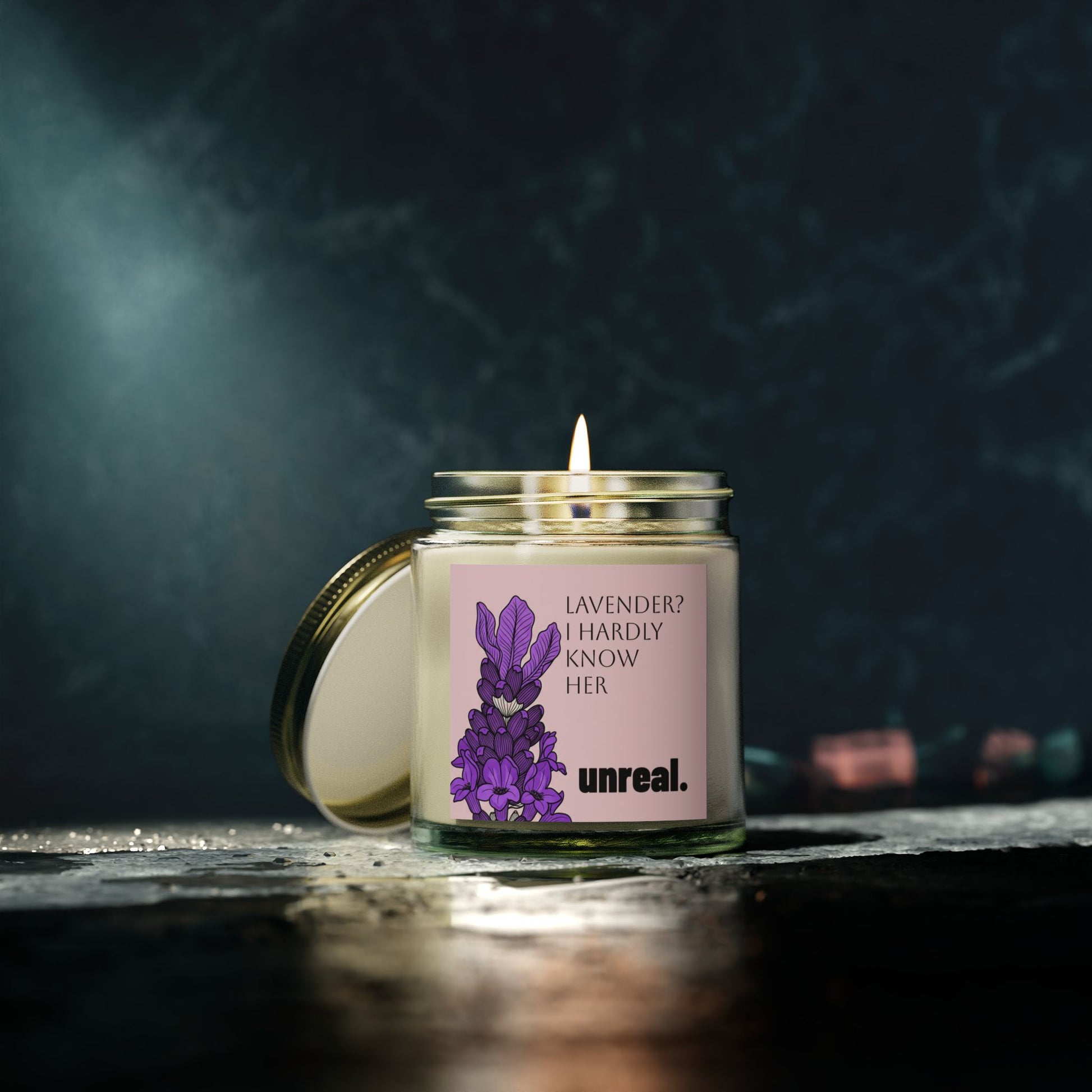 Lavender Scented Candle