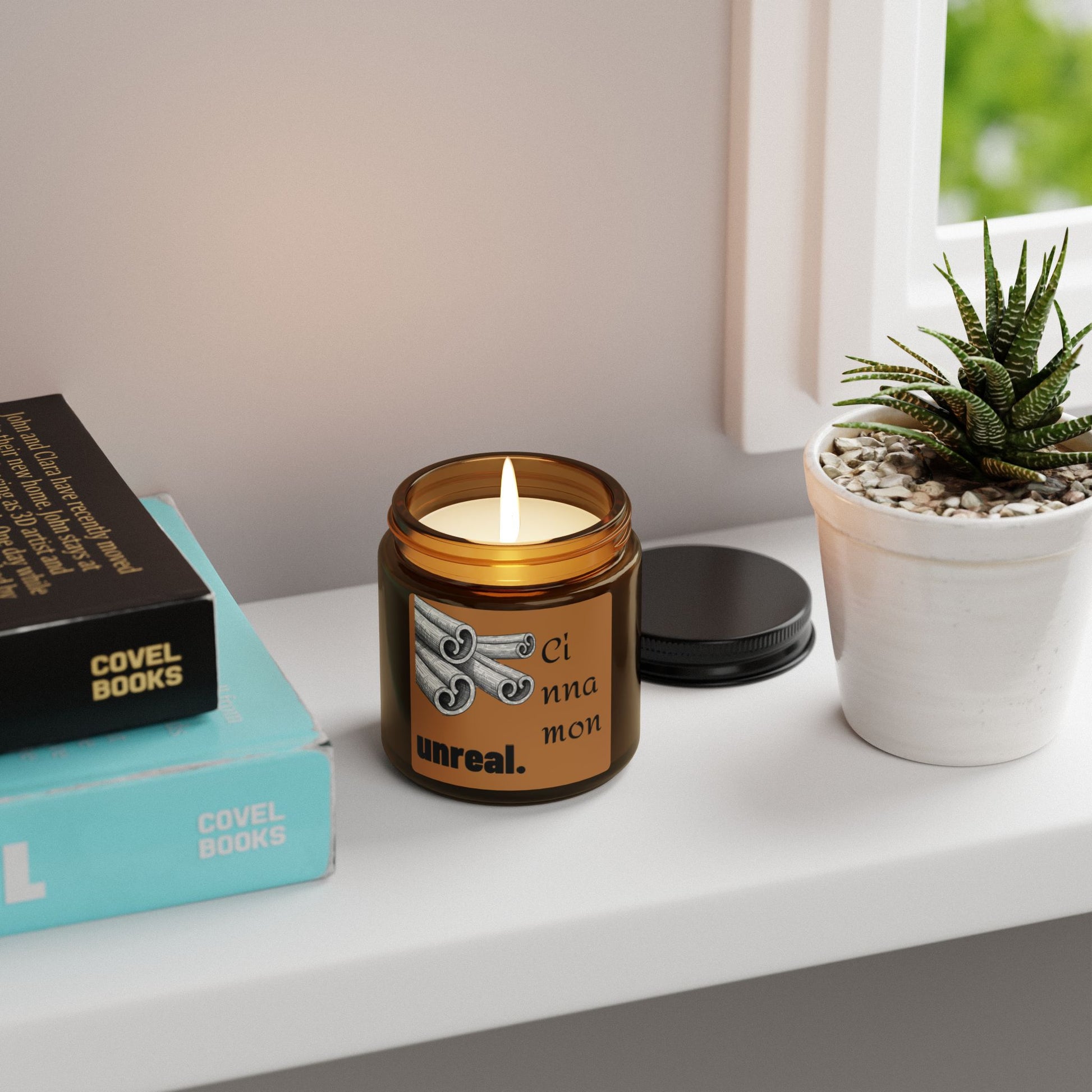 Cinnamon Scented Soy Candle