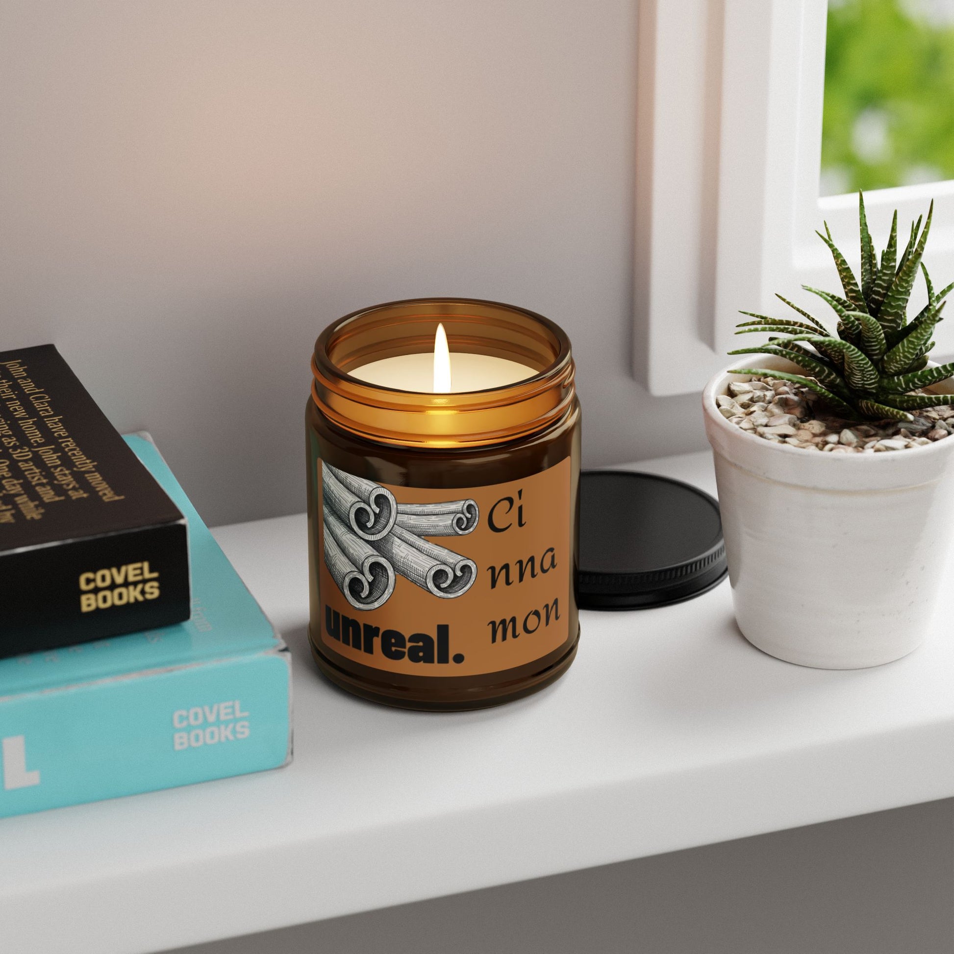 Cinnamon Scented Soy Candle