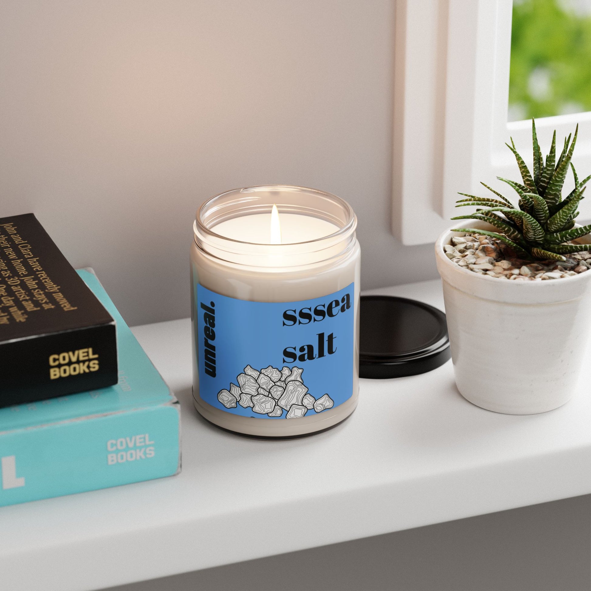 Sea Salt Scented Soy Candle