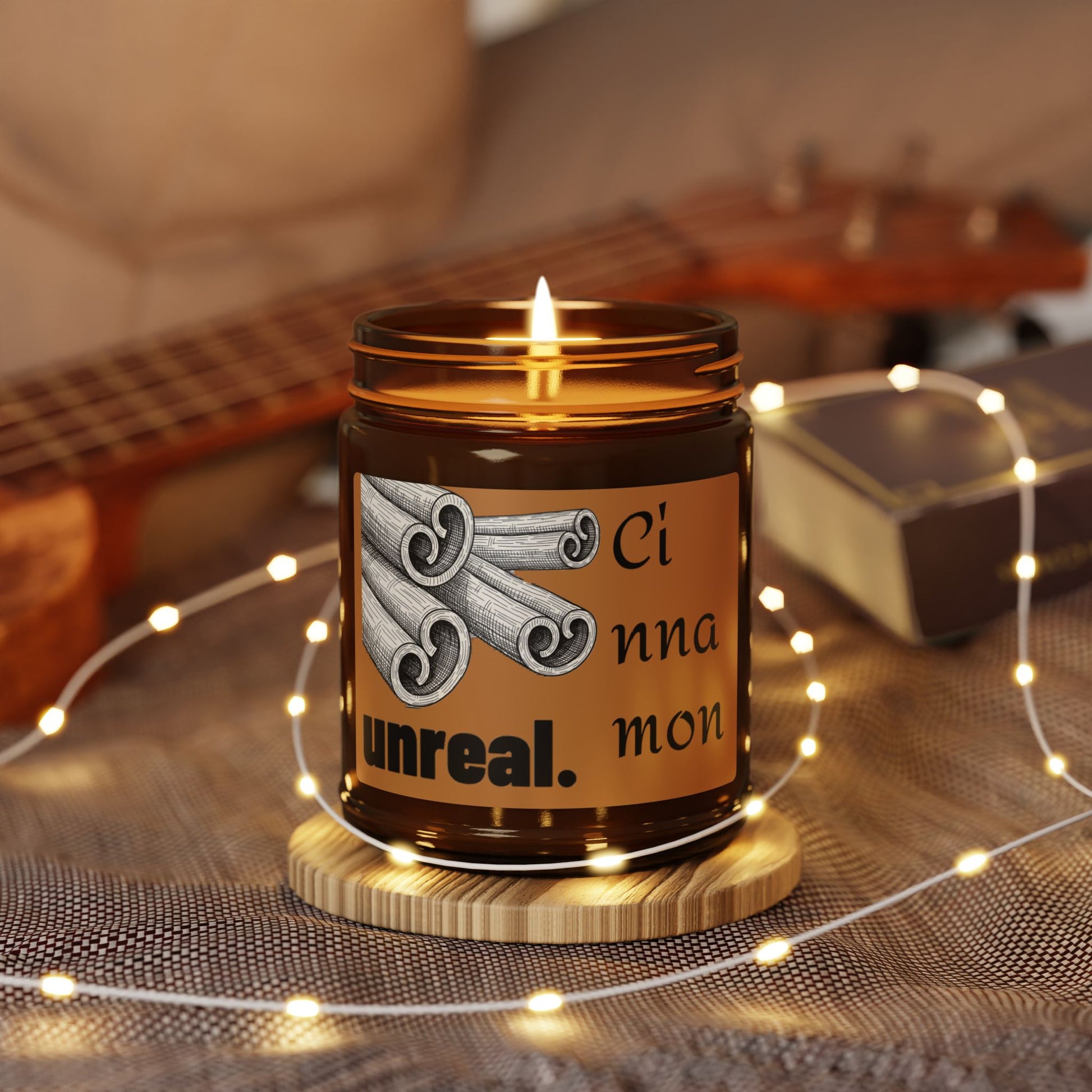 Cinnamon Scented Soy Candle