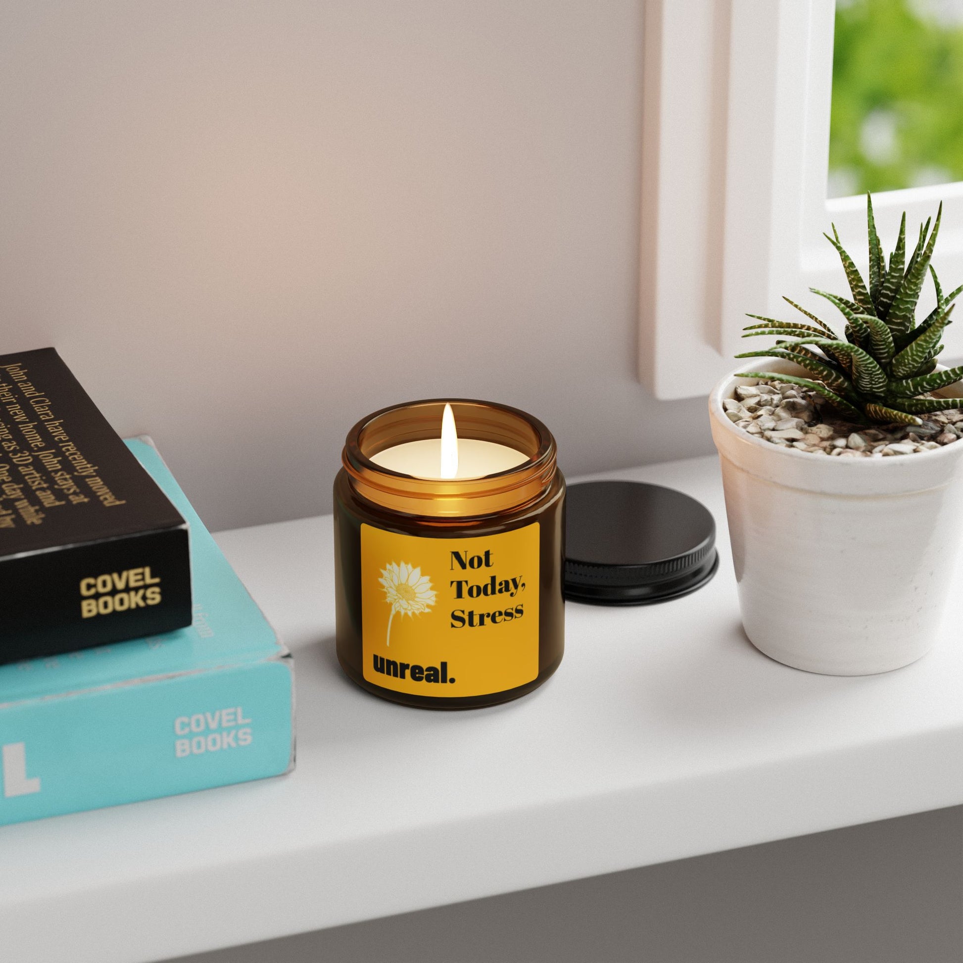 Not Today, Stress - Scented Soy Candle