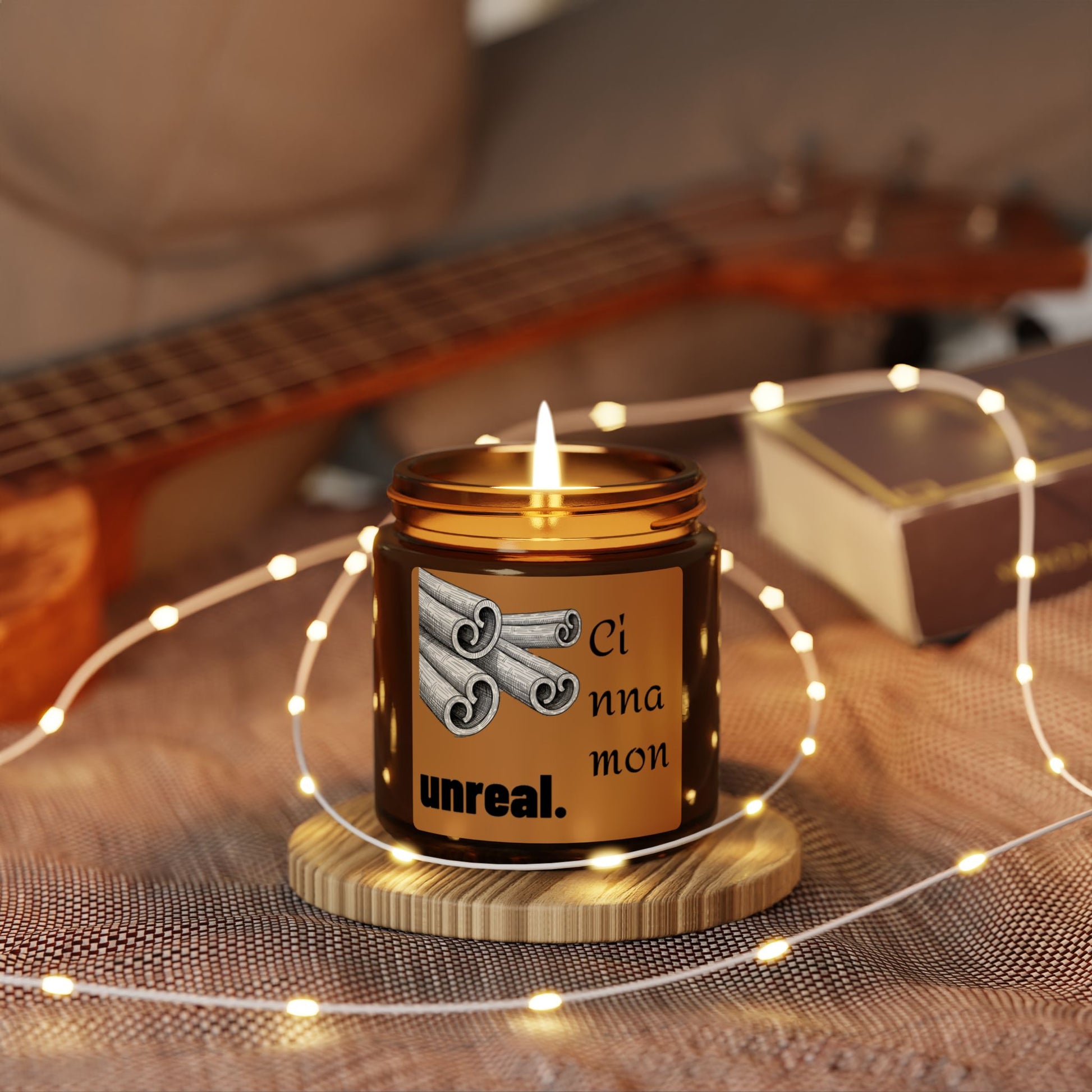 Cinnamon Scented Soy Candle