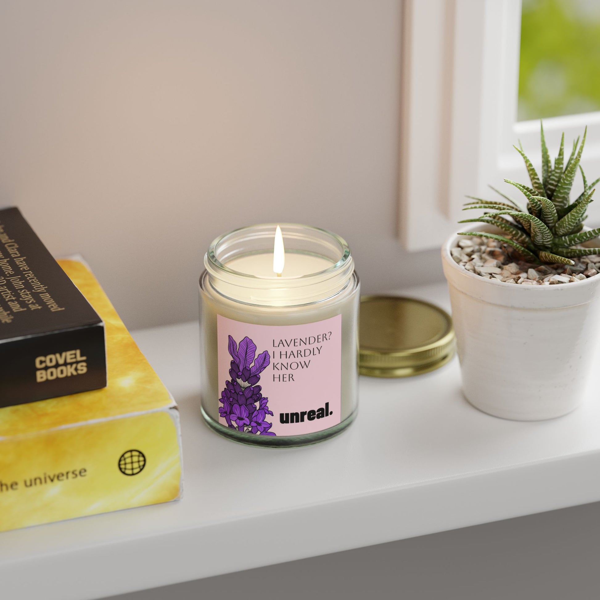 Lavender Scented Candle