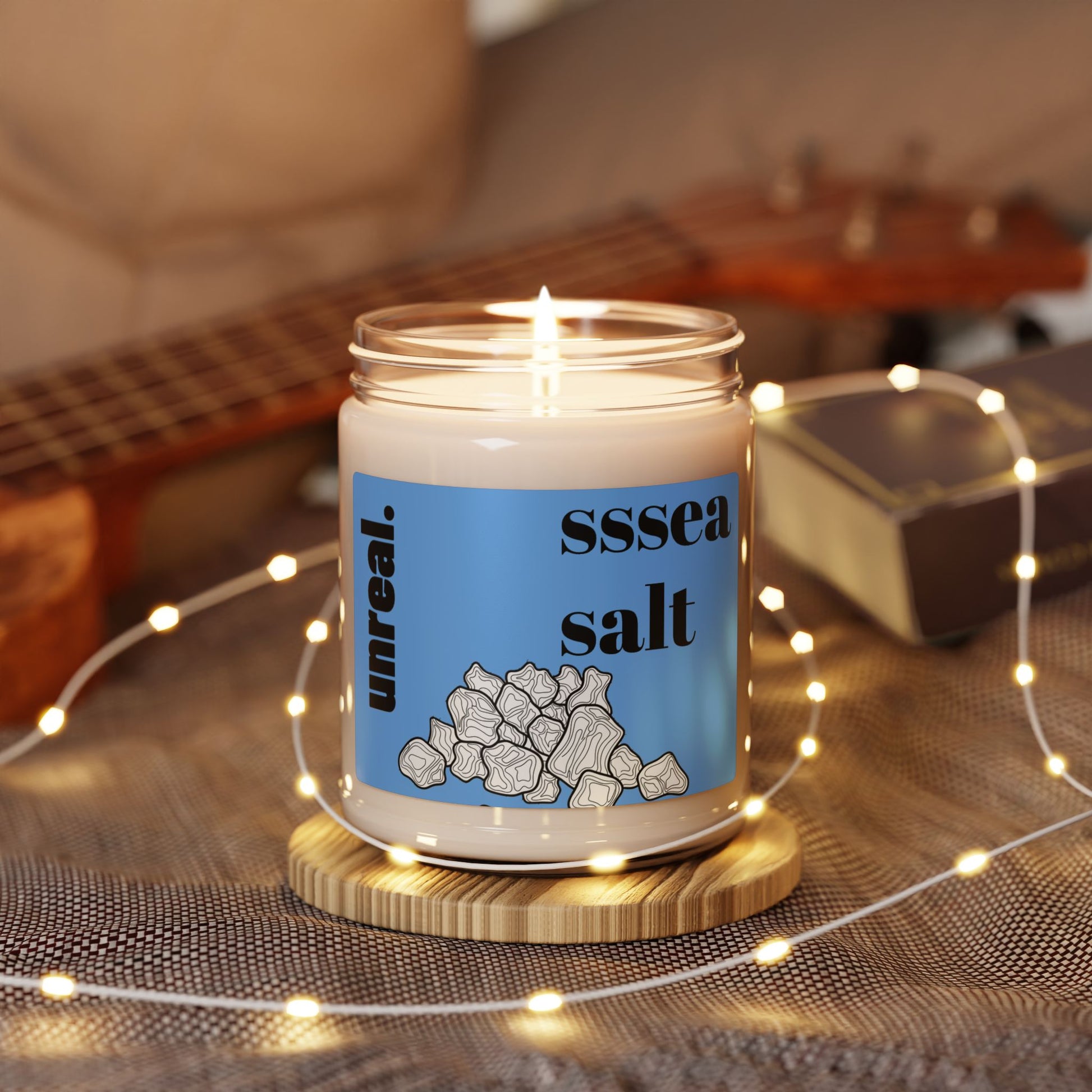 Sea Salt Scented Soy Candle